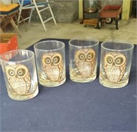 Adorable owl glasses by George's Briard