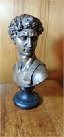 GRUGGERI bust of David approx 12 inches tall