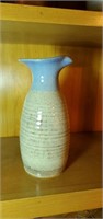 Beautiful pottery water vase approx 10 inches