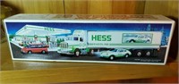 Hess gasoline toy hauler and car