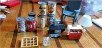 Miniature Coca-Cola crate and more