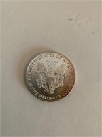 1  1oz 1987 Silver Dollar