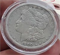1900-P US morgan silver dollar Philadelphia