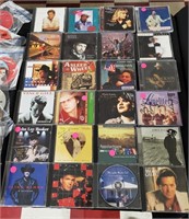24 country western music CDs - some are signed