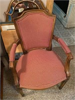 Sitting Chair w/Wood Arms