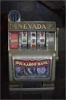 25 Cent Nevada Slot Machine Buckaroo Bank