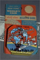 Dime Register Bank New York World's Fair 1964-65