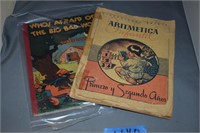 2 Antique Books Including Disney