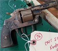 Old toy cap gun KENTON Six Shooter ca 1920s 30s?