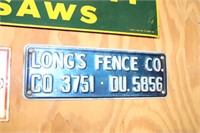 Longs Fence Co. 3751 D.U. 5856