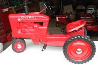 IH McCormick Farmall Super M pedal tractor dated
