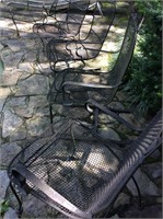 5 Pieces of Wrought Iron Furniture