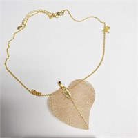 Natural Leaf 18" Necklace