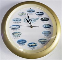 2003 50th Anniversary Corvette clock