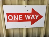 One Way SIgn