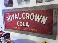 Vintage Drink Royal Crown Cola sign