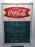 Enjoy Coca-Cola menu board