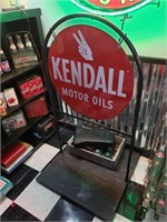 Double sided Kendall Motor Oils sign