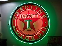 Texaco neon sign New