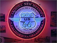 Route 66 neon sign New