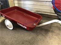 2-wheel pull behind toy trailer
