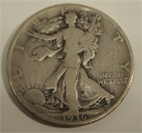 1936 Walking Liberty Dollar
