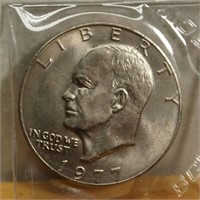 1977 UNC Eisenhower Dollar