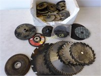 Variety of Angle Grinder Plates, Saw Blades
