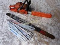 Husqvarna Chainsaw & Variety of Bars