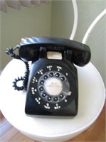 Black Dial Phone