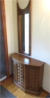 Hall Mirror & Cabinet