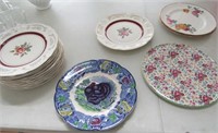 Antique Plates ,Rideau Pottery