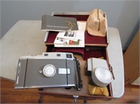 Polaroid Automatic 103 Camera+ Polaroid 103