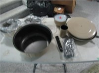2 Sets 17 Piece Silver-Tone Cookware
