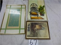 Lot - 3 pictures
