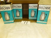 6 - Insulated hot/cold 1 Qt. Pitchers