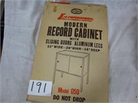 23" x 24" x 16" Modern record Cabinet