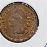 1908 Indian Cent
