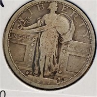 1917-d Standing Quarter