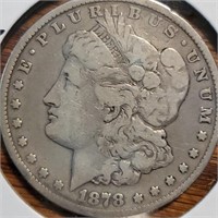 1878-cc Morgan Dollar
