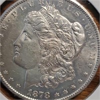 1878-cc Morgan Dollar