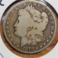 1879-cc Morgan Dollar