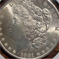 1881-s Morgan Dollar