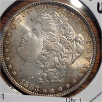1883-p Silver Dollar Gem Bu