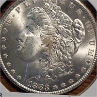 1883-cc Morgan Dollar Bu