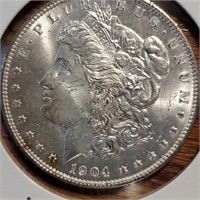 1904-o Morgan Dollar Bu