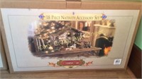 18 piece Nativity Accessory Set Grandeur Noel