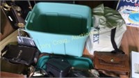 Large Lot of Purses, 2 Totes, Home Decor Rugs,