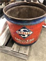 Skelly Tagoline Lubricants pail