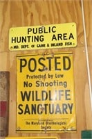 Public Hunting Area MD Dept of Game & Inland Fish